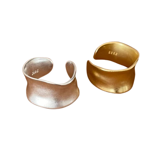 925 Wide Cuff Ring