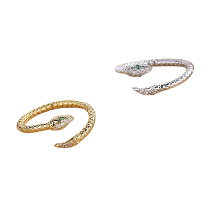 S925 Snake Ring