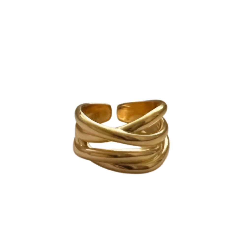 S925 Twisted Ring