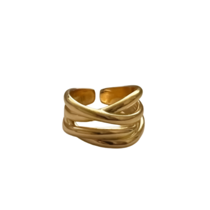 S925 Twisted Ring