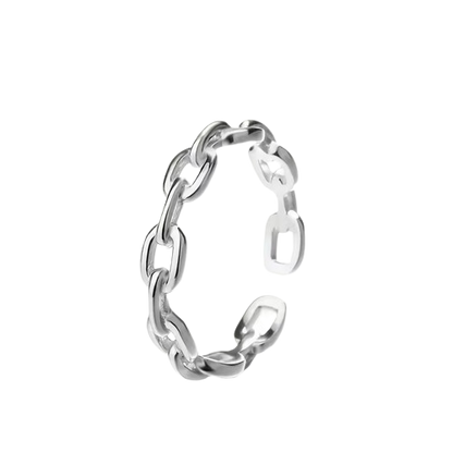 S925 Chain Link Ring