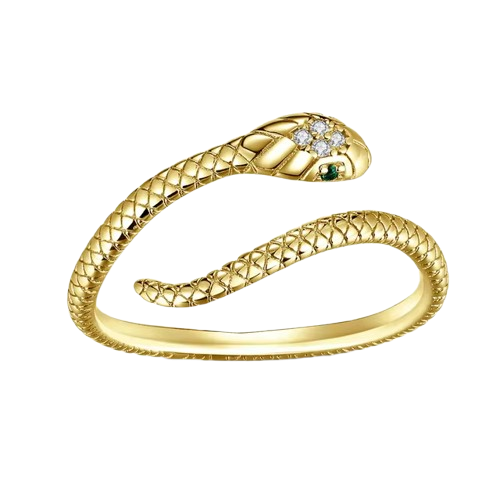 S925 Sterling Snake Ring