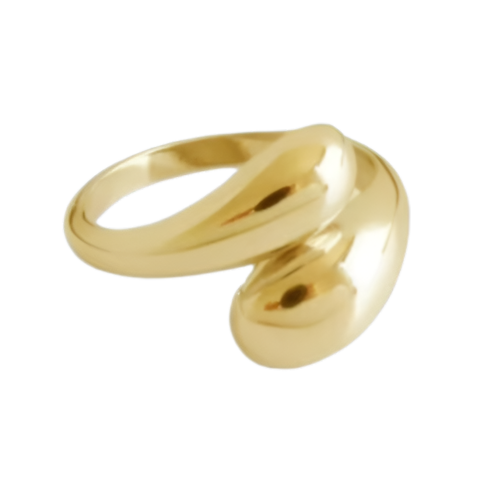 S925 Curved Statement Ring