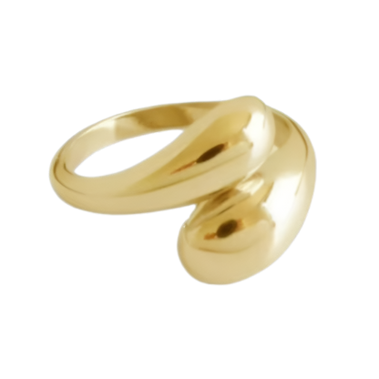 S925 Curved Statement Ring