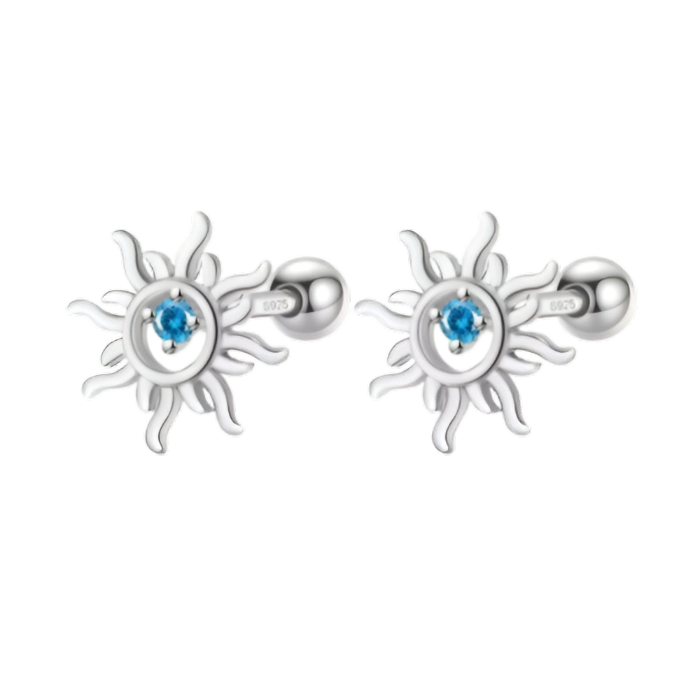 S925 Sunshine Stud Earrings