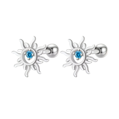 S925 Sunshine Stud Earrings