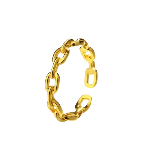 S925 Chain Link Ring