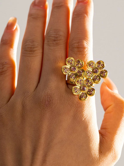 Floral Blossom Ring