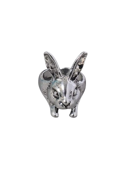 Silver Rabbit Ring