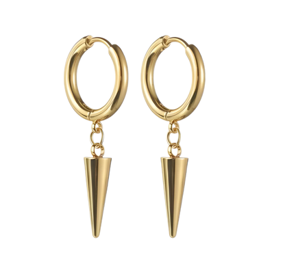 Spike Drop Earrings