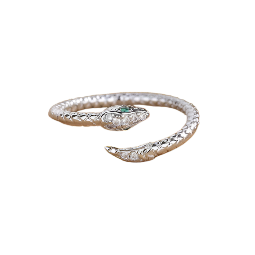 S925 Snake Ring