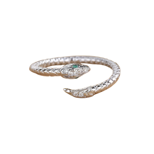 S925 Snake Ring